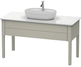 DURAVIT Luv stojaca skrinka pod umývadlo, pod dosku, 1 zásuvka, 1338 x 570 x 743 mm, taupe matná lakovaná, LU956106060