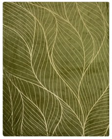 Dekorstudio Deka LOTOS4 150x200cm - olivová Rozmer deky: 150x200cm