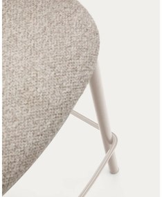 Barová stolička slonovinová (výška sedadla 65 cm) Maina – Kave Home