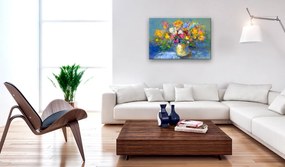 Artgeist Ručne maľovaný obraz - Autumn Bouquet Veľkosť: 60x40