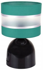 Stolová lampa ELEGANCE, 1x textilné tienidlo (výber z 6 farieb), (výber z 3 farieb konštrukcie), S