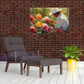 Obraz - Záhradník (90x60 cm)