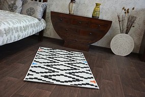 Koberec COLOR 19318/836 SISAL Romby biely