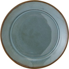 Zelený kameninový tanier Bloomingville Pixie, ø 28 cm