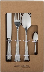 Antikoro príbor 16 ks v striebornej farbe Tilly – Bloomingville