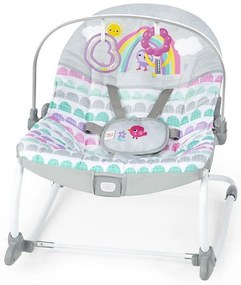Bright Starts - Detská vibrujúca hojdačka ROSY RAINBOW 1xLR14 AG0466