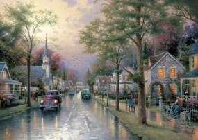 Schmidt THOMAS KINKADE Ráno v mojom rodnom meste 1000 dielov