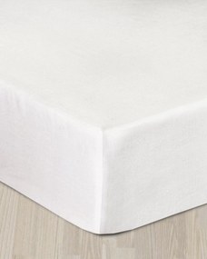 Saténová napínacia plachta biela 160 × 200 cm