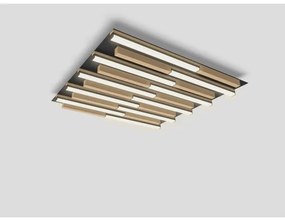 Wofi 9031-1006 - LED Stmievateľné stropné svietidlo PALERMO LED/40W/230V drevo