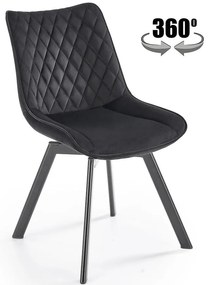 Stolička K520 čierna