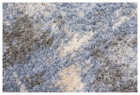 Kusový koberec shaggy Kerem krémovo modrý 160x229cm