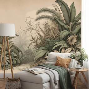 Tapeta prírodná tropická džungľa