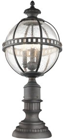 Elstead KL-HALLERON-3M - Vonkajšia lampa HALLERON 3xE14/60W/230V IP44