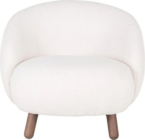 Biele kreslo Savona - House Nordic