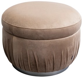 Nube taburetka sivá Ø56 cm