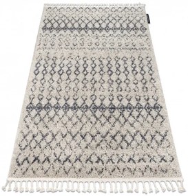 Dywany Łuszczów, Kusový koberec Berber Agadir G0522 cream and grey, 160x220, béžová, obývacia izba