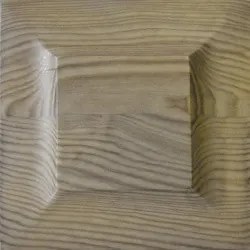 IRON-ART ALMERIA smrek - kovová posteľ s dreveným čelom ATYP, kov + drevo