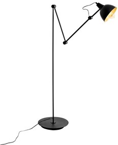 Čierna stojacia lampa Coben - CustomForm
