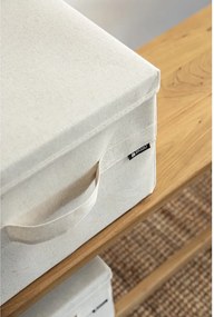 Béžový látkový úložný box s vekom 31x41x22 cm Soft Storage Medium – Bigso