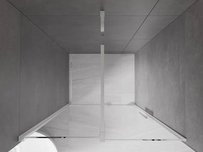 Mexen Velar, posuvné dvere do otvoru 90x200 cm, 8mm číre sklo, chrómový profil, 871-090-000-01-01