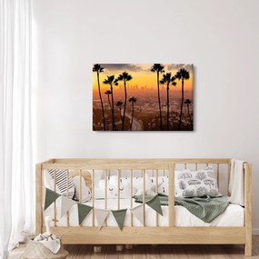 Obraz - Panorama Los Angeles (90x60 cm)