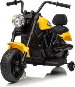 Elektrická motorka STAR žltá