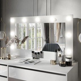 KOZMETICKÉ ZRKADLO VALENTINA 110 x 67 cm