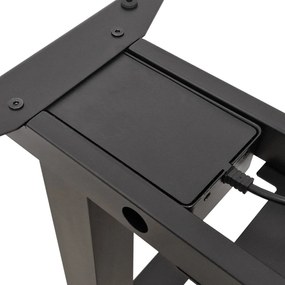 Elektrický PC stolík Natura 120 (dub + čierna). Akcia -21%. Vlastná spoľahlivá doprava až k Vám domov. 1124883