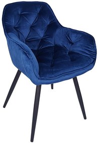 Stolička Vitos tmavomodré