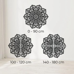 Elegantná dekorácia z dreva liečivá mandala.| SENTOP HDF0541