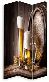 Gario Paraván Pivo Rozmery: 110 x 170 cm, Prevedenie: Otočný paraván 360°