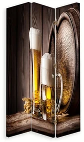 Gario Paraván Pivo Rozmery: 180 x 170 cm, Prevedenie: Otočný paraván 360°