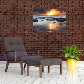 Obraz - More zaliate slnkom (70x50 cm)