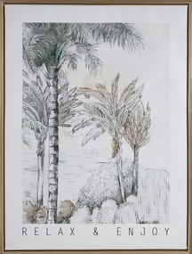 OBRAZ 647 45X60X2,5 CM SIVÝ