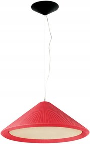 Závesné svietidlo Faro Saigon In 700, E27, 1600 mm kábel, granátová farba