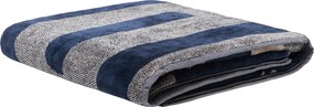 XXXLutz PLÁŽOVÁ OSUŠKA, 95/180 cm, modrá Diesel - Kúpeľňový textil - 004113003101