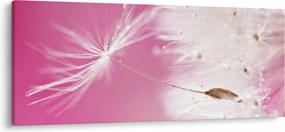Obraz - Makro kvetu (120x50 cm)