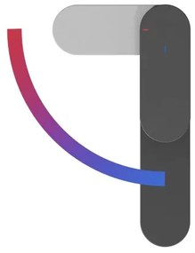 Ravak X070461 - Umývadlová batéria CHROME 30 cm čierna