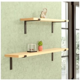 Polica na stenu s konzolou Lena 100 cm BUK