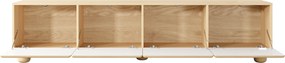 TV stolík Arlo 200 cm - dub vicenza