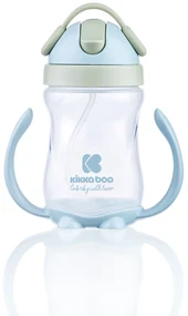 Hrnček so silikónovou slamkou 300ml 12m+ Blue