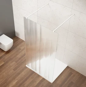 Gelco Gelco, VARIO WHITE jednodielna sprchová zástena do priestoru, sklo nordic, 1000 mm, GX1510-03