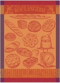 Žakárové kuchynské utierky Boulangerie Moulin Ambre, 4 ks