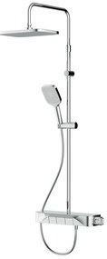 Sprchový systém AM.PM Func F07FA200 s termostatickou poličkovou batériou, chróm