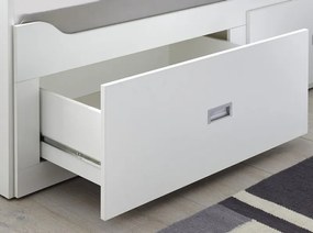 Rozkladcia posteľ so zásuvkami Bergen 80x200 cm