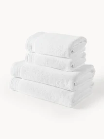 Súprava uterákov z organickej bavlny Premium, rôzne veľkosti
