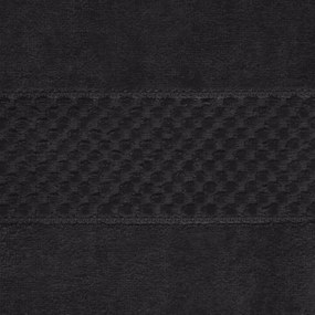 Kúpeľňový koberček JESSI 06 čierny