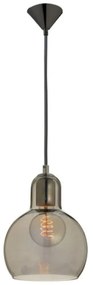 ACA DECOR Závesné stropné svietidlo BLOOM max. 40W/E27/230V/IP20, čierne