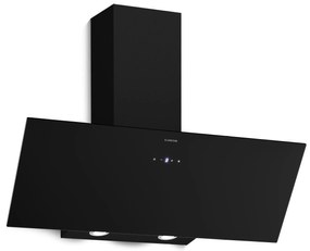 Klarstein Laurel šikmý digestor | režim odsávania vzduchu a recirkulácie | bezpečnostné sklo | 417 m³/h | 90 cm