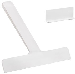 Biela stierka s držiakom 22 cm Ume – Zone